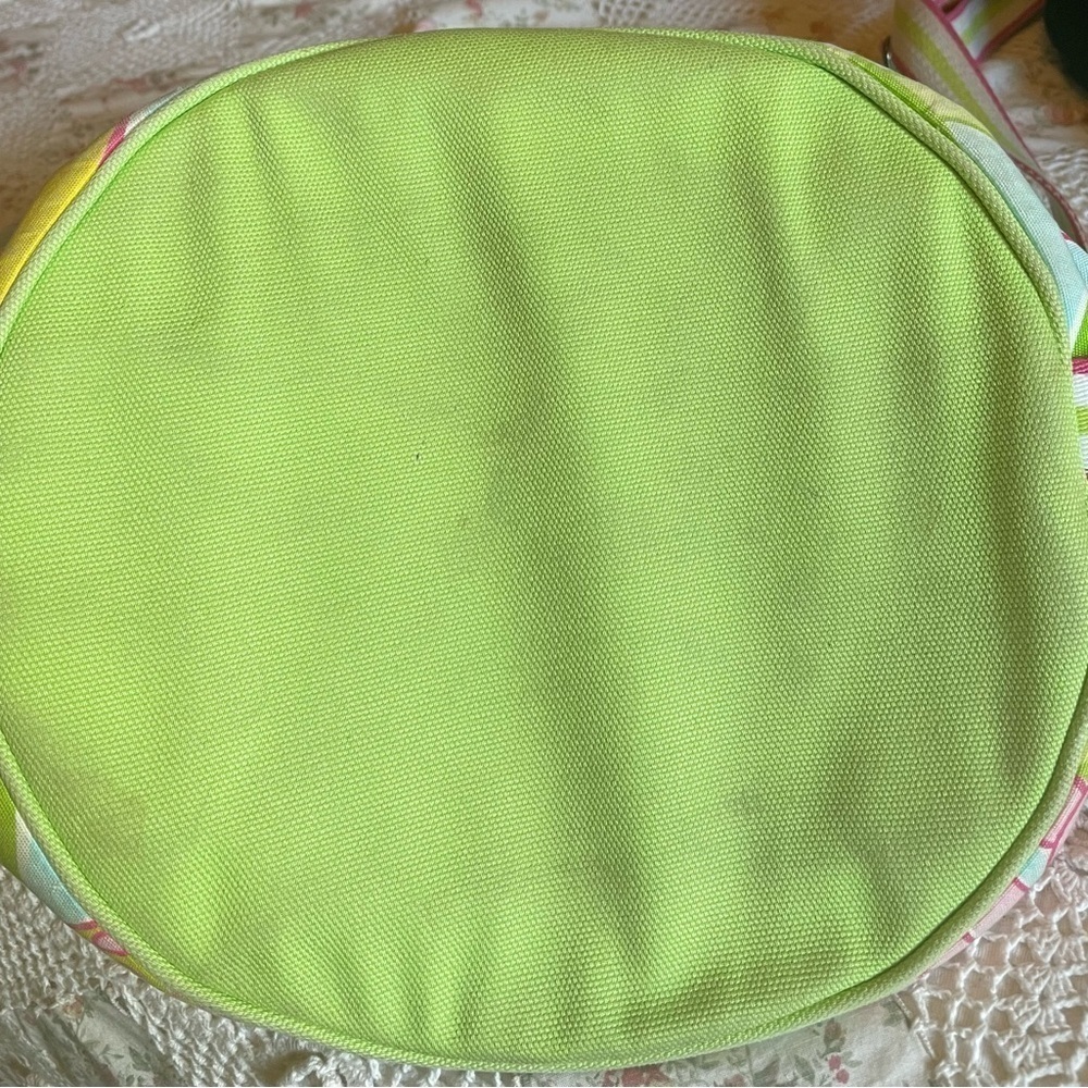 Lilly Pulitzer San Diego Zoo barrel tote bag   Perfect for beach, diaper bag etc - Picture 8 of 11